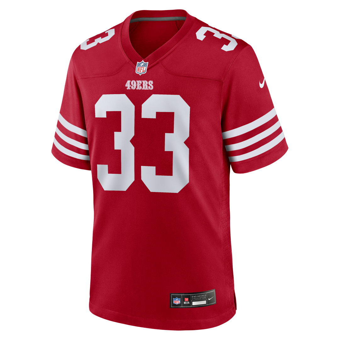 San Francisco 49ers Siran Neal Nike Scarlet Game Jersey
