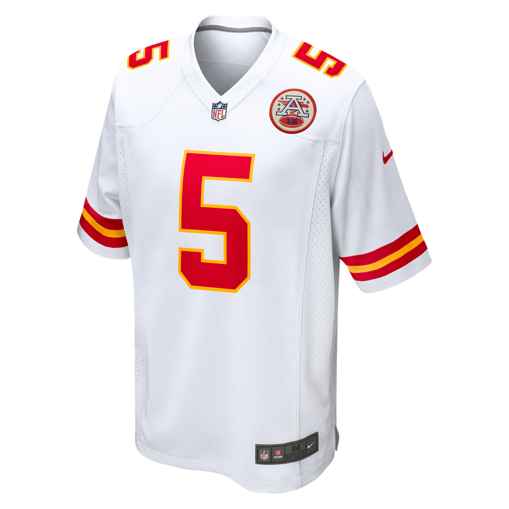 Kansas City Chiefs Mansoor Delane Nike Red Game Jersey