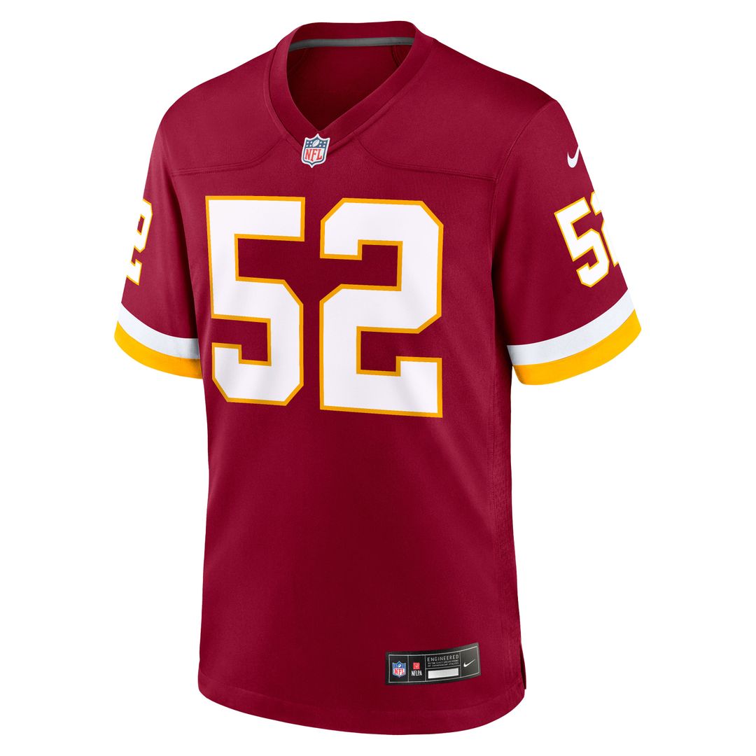 Washington Commanders Sonny Styles Nike Burgundy Game Jersey