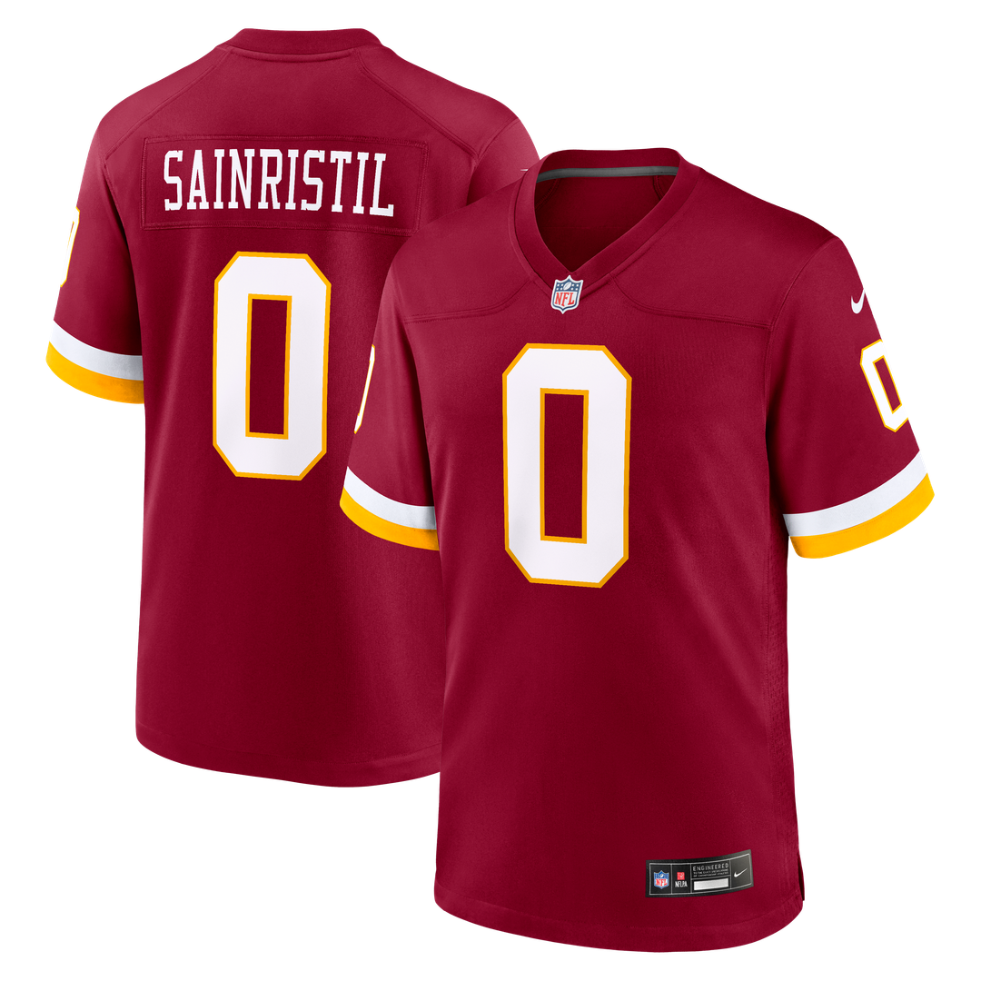 Washington Commanders Mike Sainristil Nike Burgundy Game Jersey