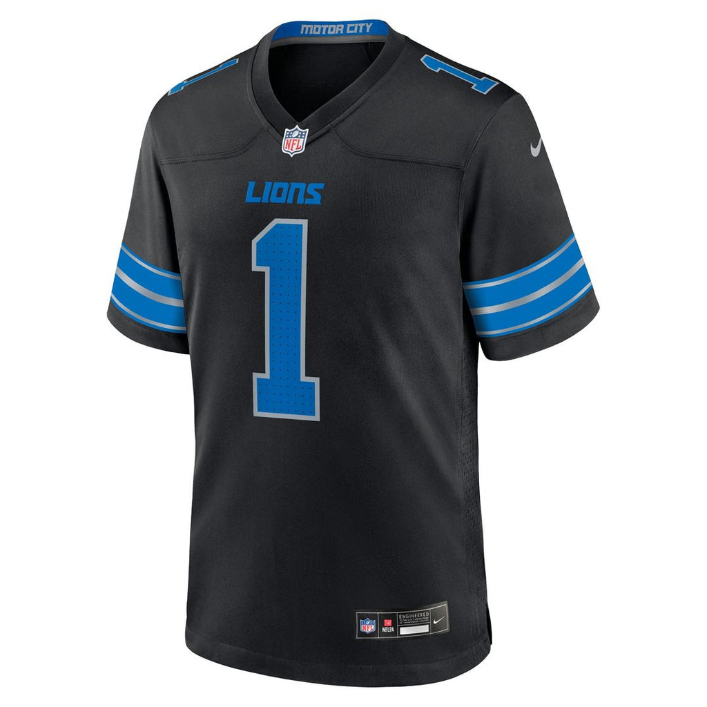 Detroit Lions Jameson Williams Nike Blue Game Jersey