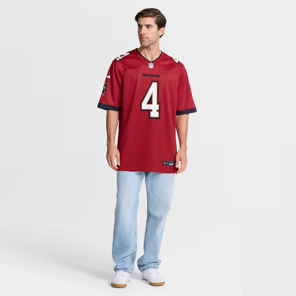 Tampa Bay Buccaneers Chase McLaughlin Nike Red Game Jersey