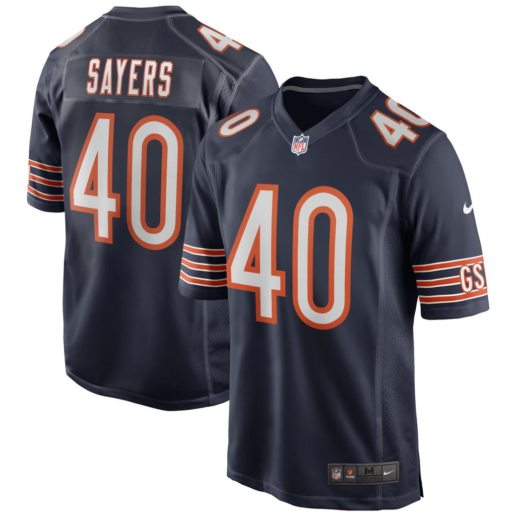 Chicago Bears Gale Sayers Nike Navy Retired Player Game Jersey