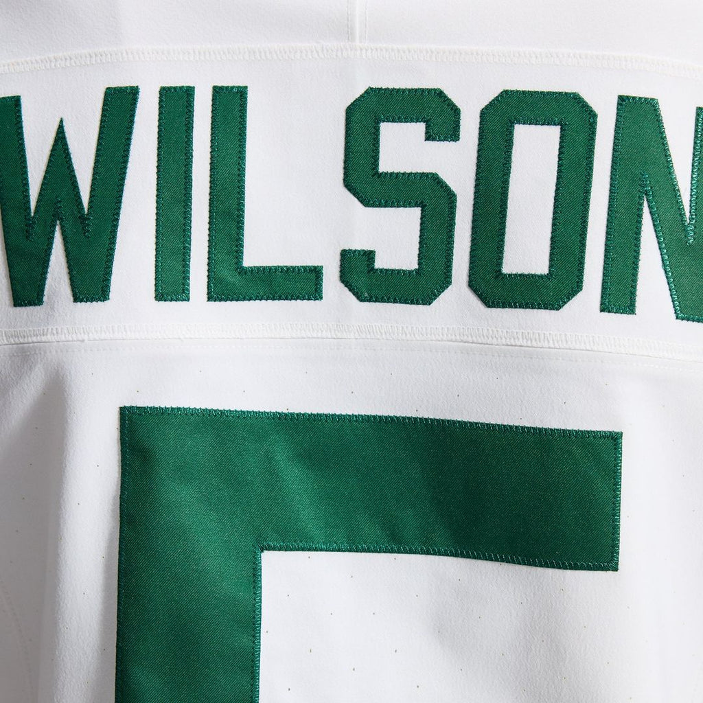 New York Jets Garrett Wilson Nike White Classic Alternate Vapor FUSE Elite Jersey