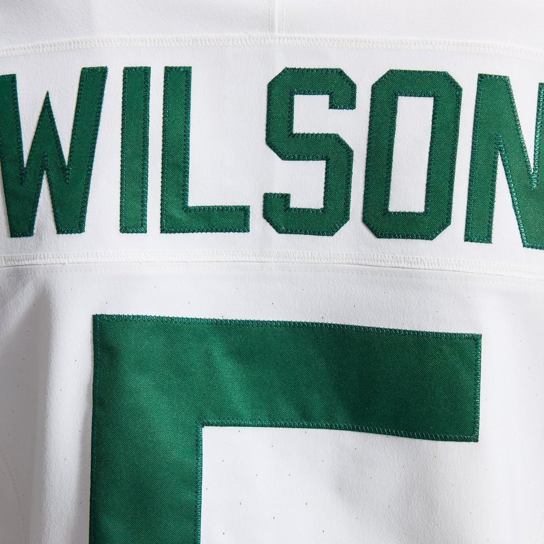New York Jets Garrett Wilson Nike White Classic Alternate Vapor FUSE Elite Jersey