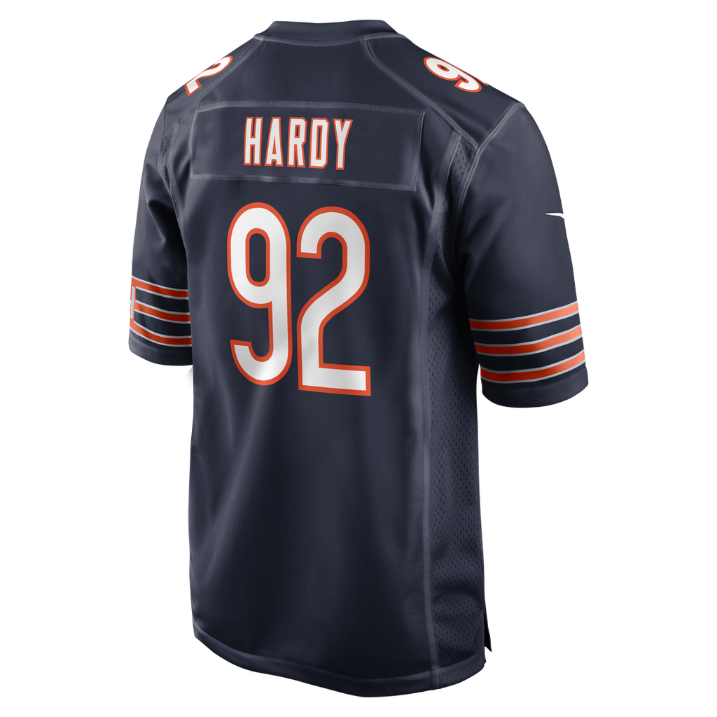Chicago Bears Daniel Hardy Nike Navy Game Jersey