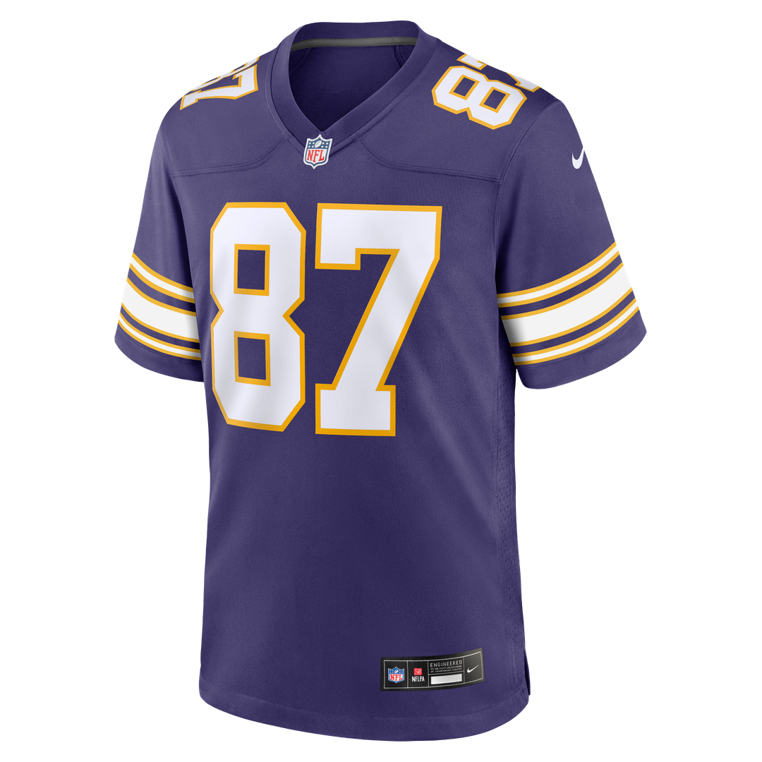 Minnesota Vikings T.J. Hockenson Nike Purple Classic Game Jersey