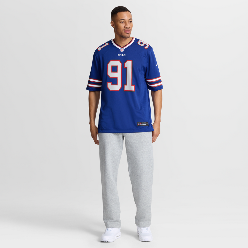 Buffalo Bills Ed Oliver Nike Royal Team Game Jersey