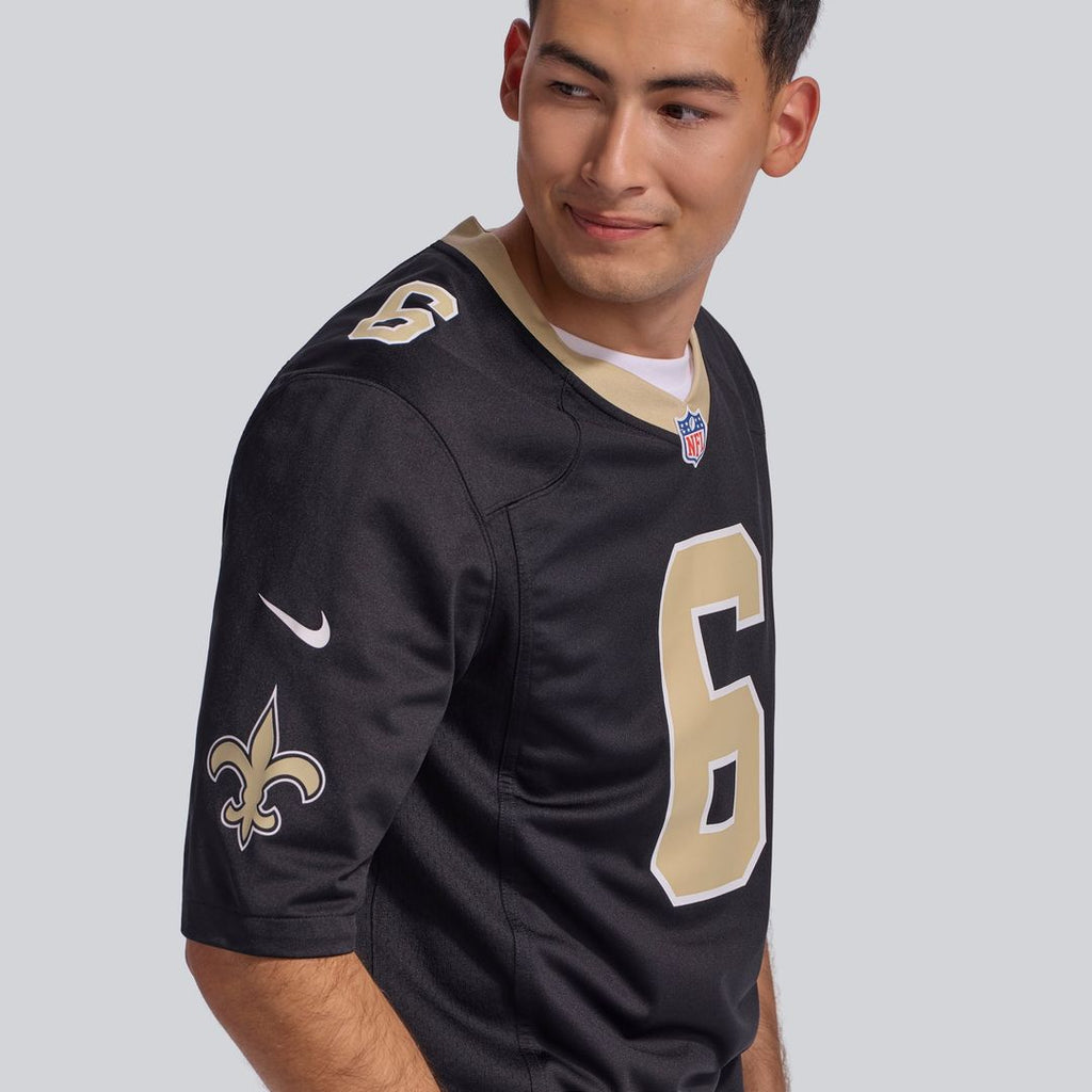 New Orleans Saints Tyler Shough Nike White Game Jersey