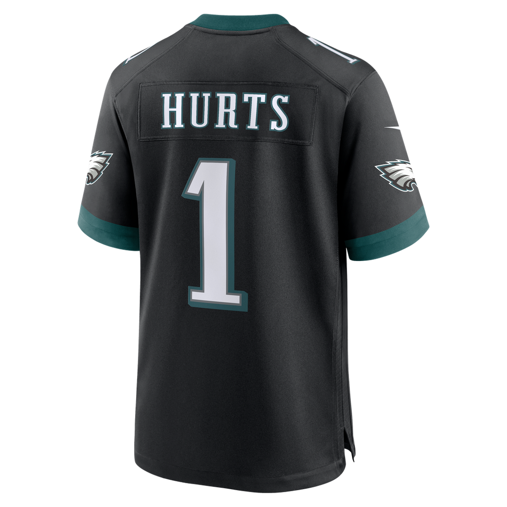 Philadelphia Eagles Jalen Hurts Nike Midnight Green Game Jersey