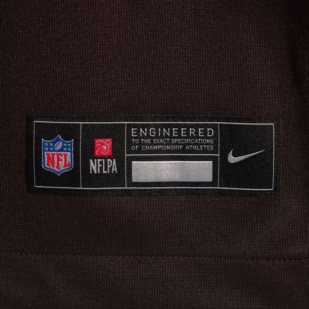 Cleveland Browns Mohamoud Diabate Nike Brown Game Jersey