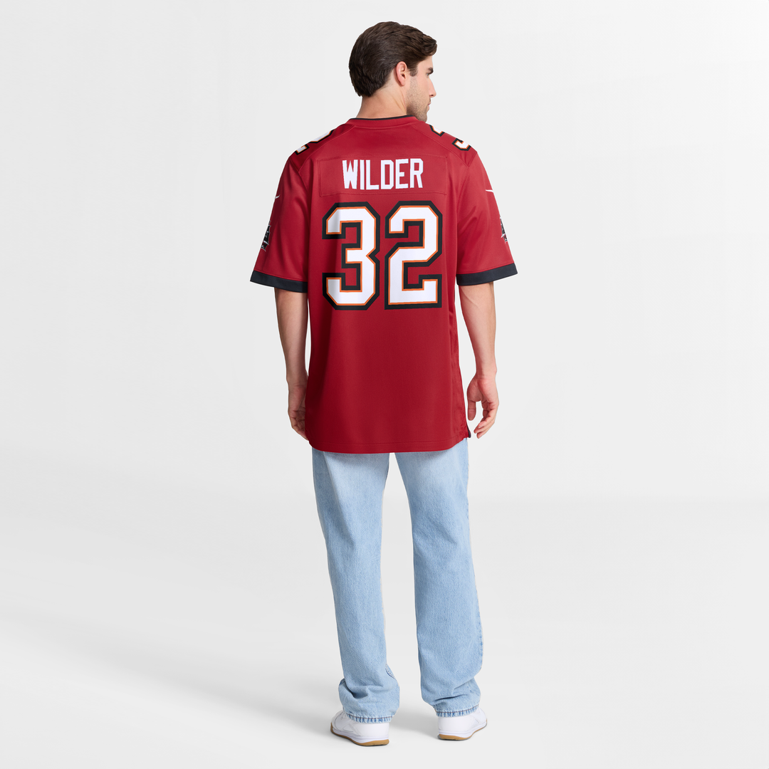Tampa Bay Buccaneers James Wilder Nike Red Retired Player Game Jersey