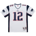 New England Patriots Tom Brady Mitchell & Ness White 2000 Big & Tall Legacy Replica Jersey