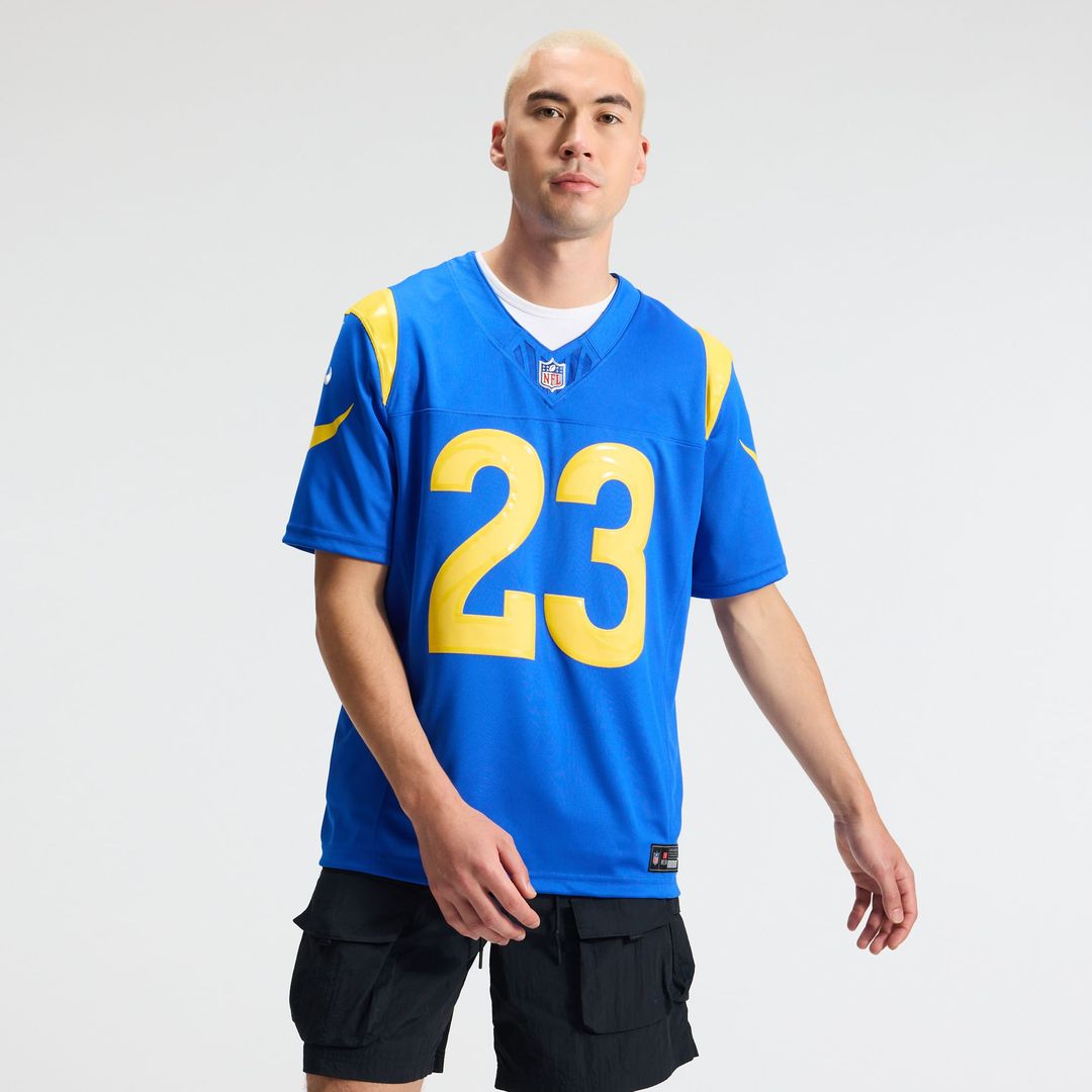 Los Angeles Rams Kyren Williams Nike Classic Sol Vapor FUSE Stitched Limited Jersey