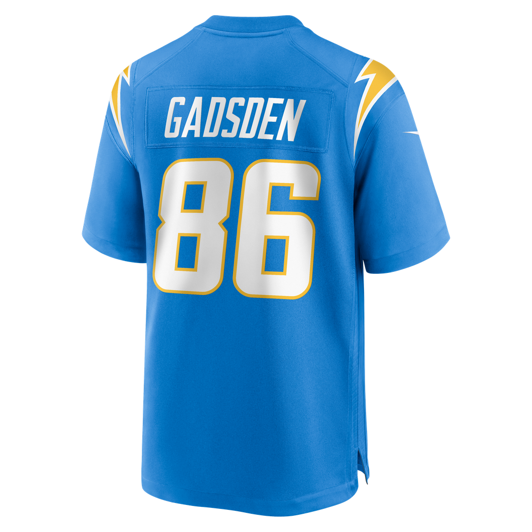 Los Angeles Chargers Oronde Gadsden Nike Powder Blue Game Jersey