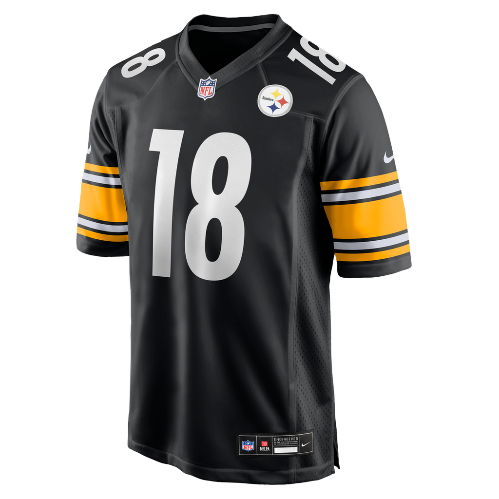 Pittsburgh Steelers Will Howard Nike Black Game Jersey