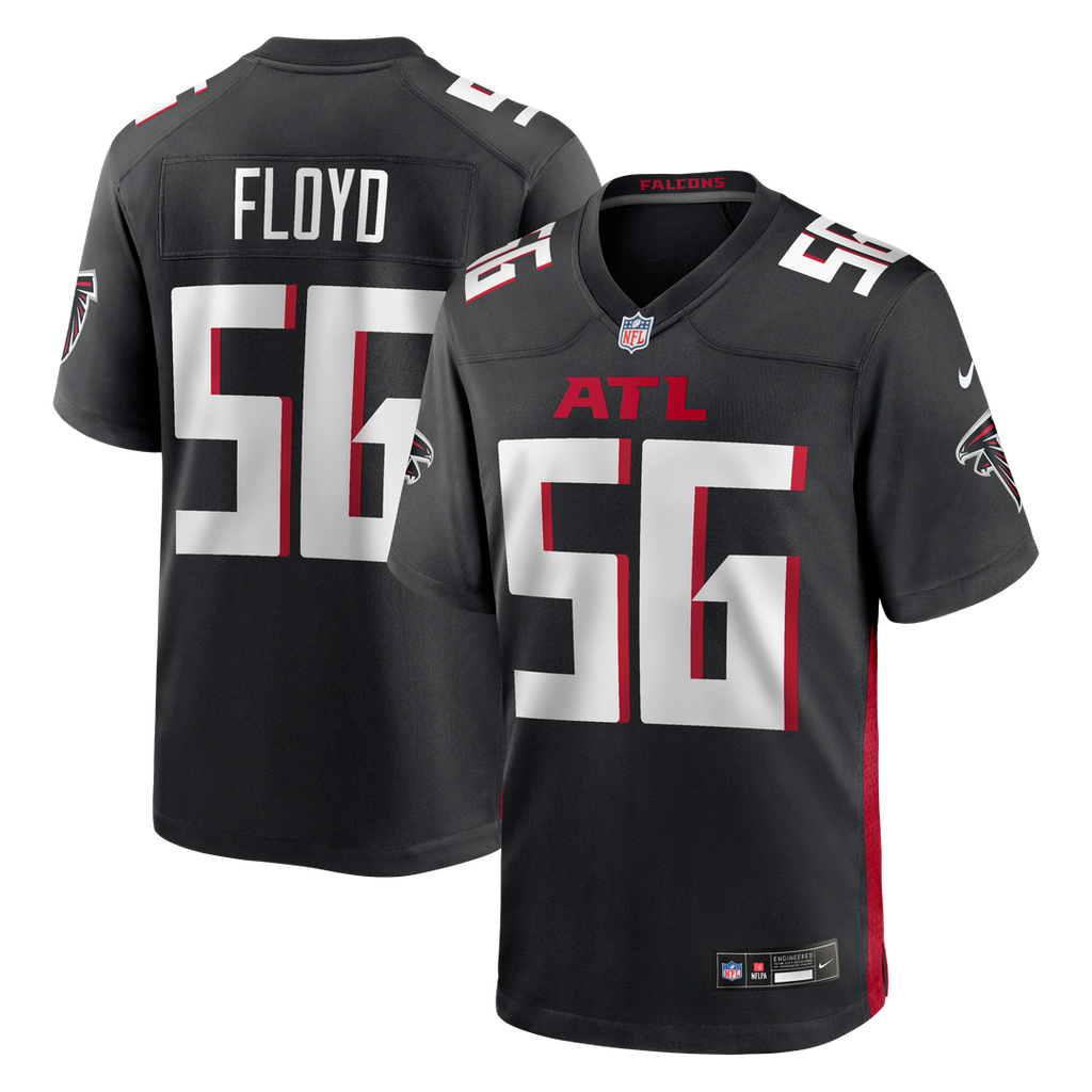Atlanta Falcons Leonard Floyd Nike Black Game Jersey