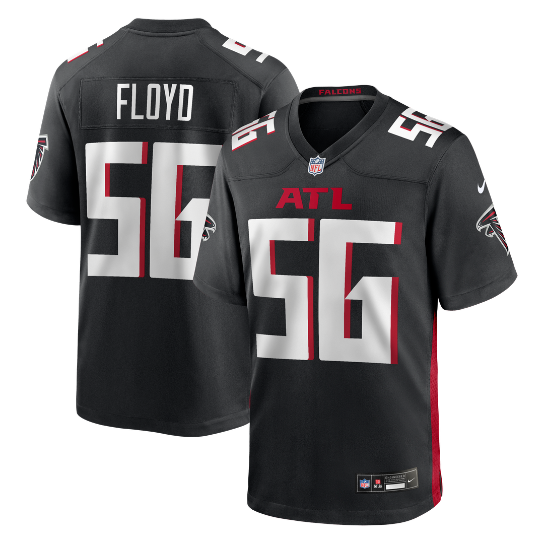 Atlanta Falcons Leonard Floyd Nike Black Game Jersey