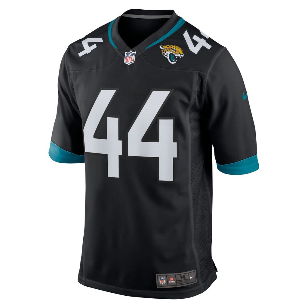 Jacksonville Jaguars Travon Walker Nike Black Game Jersey
