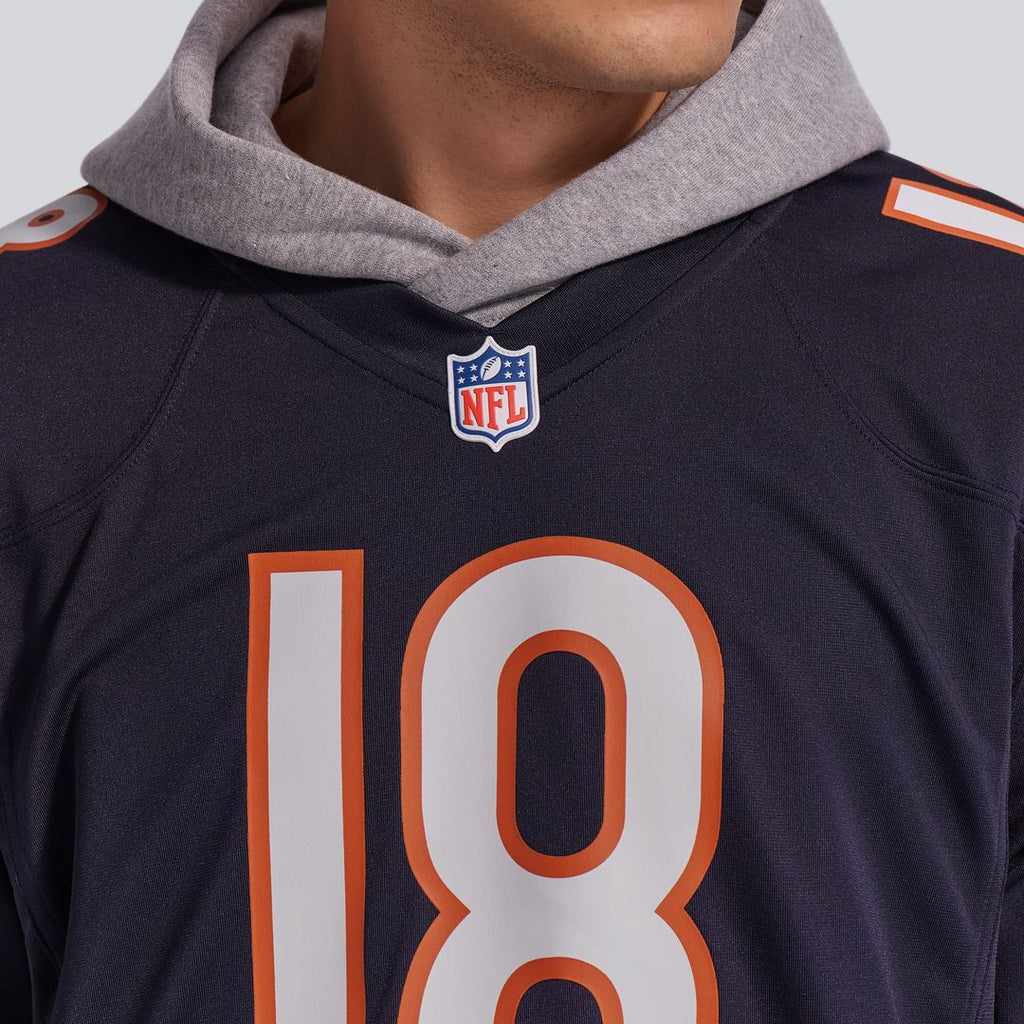 Chicago Bears Caleb Williams Nike Orange Alternate Game Jersey