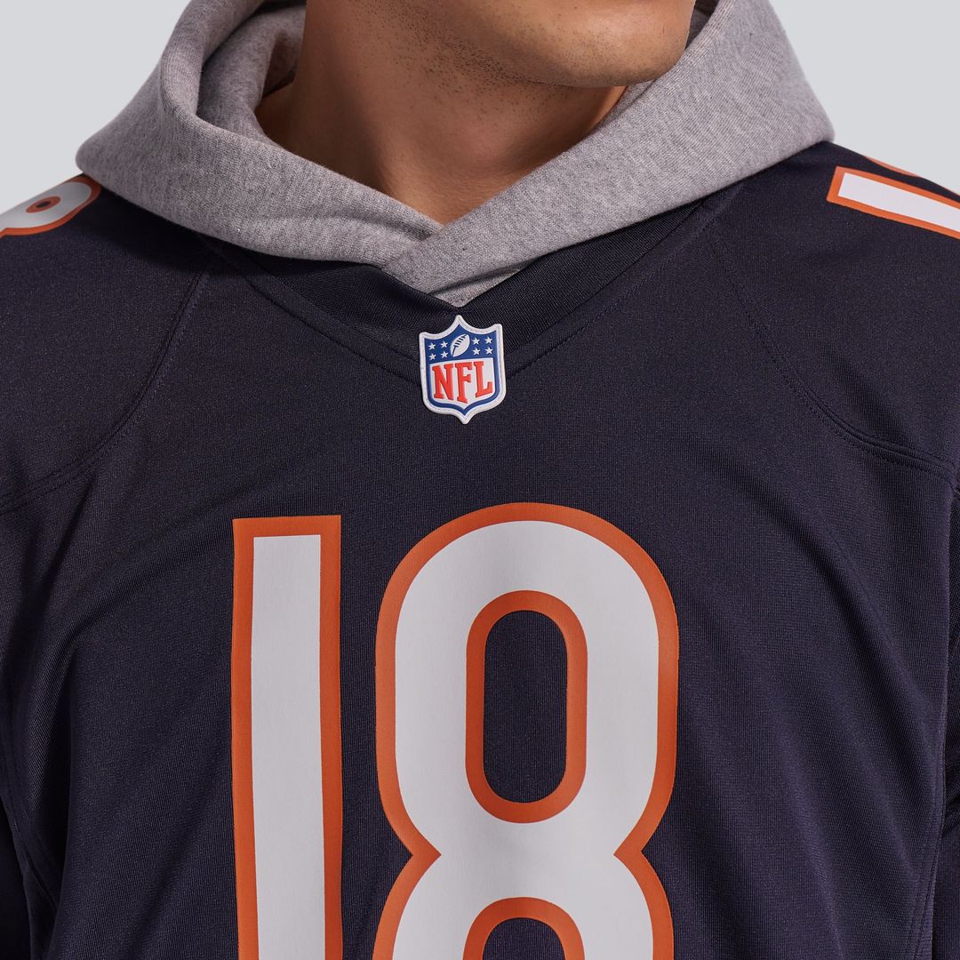 Chicago Bears Caleb Williams Nike Orange Alternate Game Jersey
