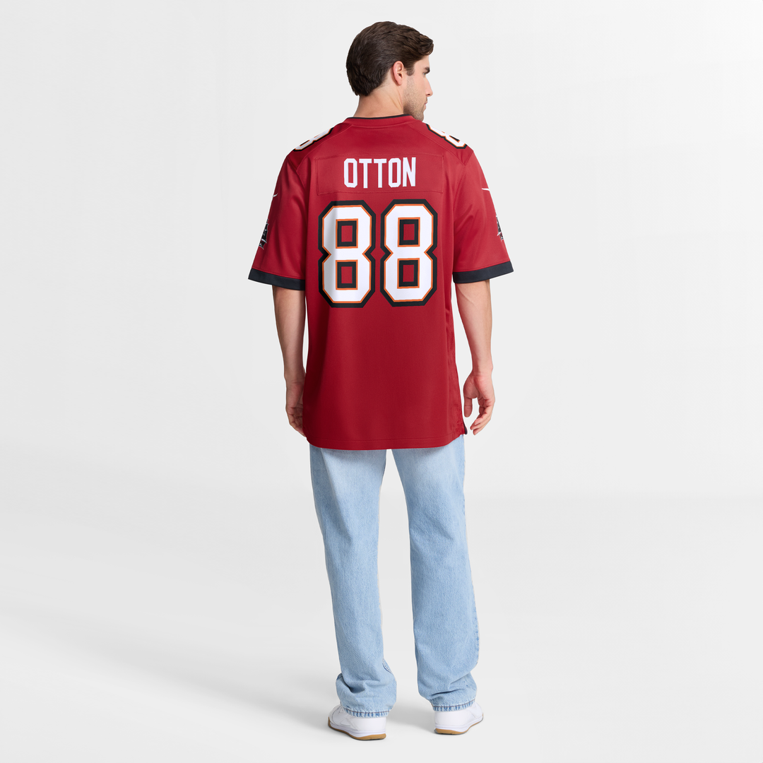 Tampa Bay Buccaneers Cade Otton Nike Red Game Jersey