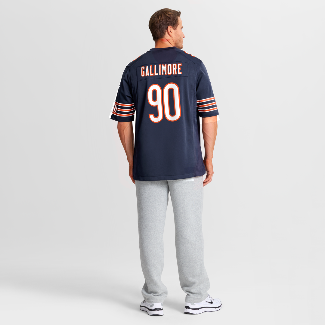 Chicago Bears Neville Gallimore Nike Navy Game Jersey