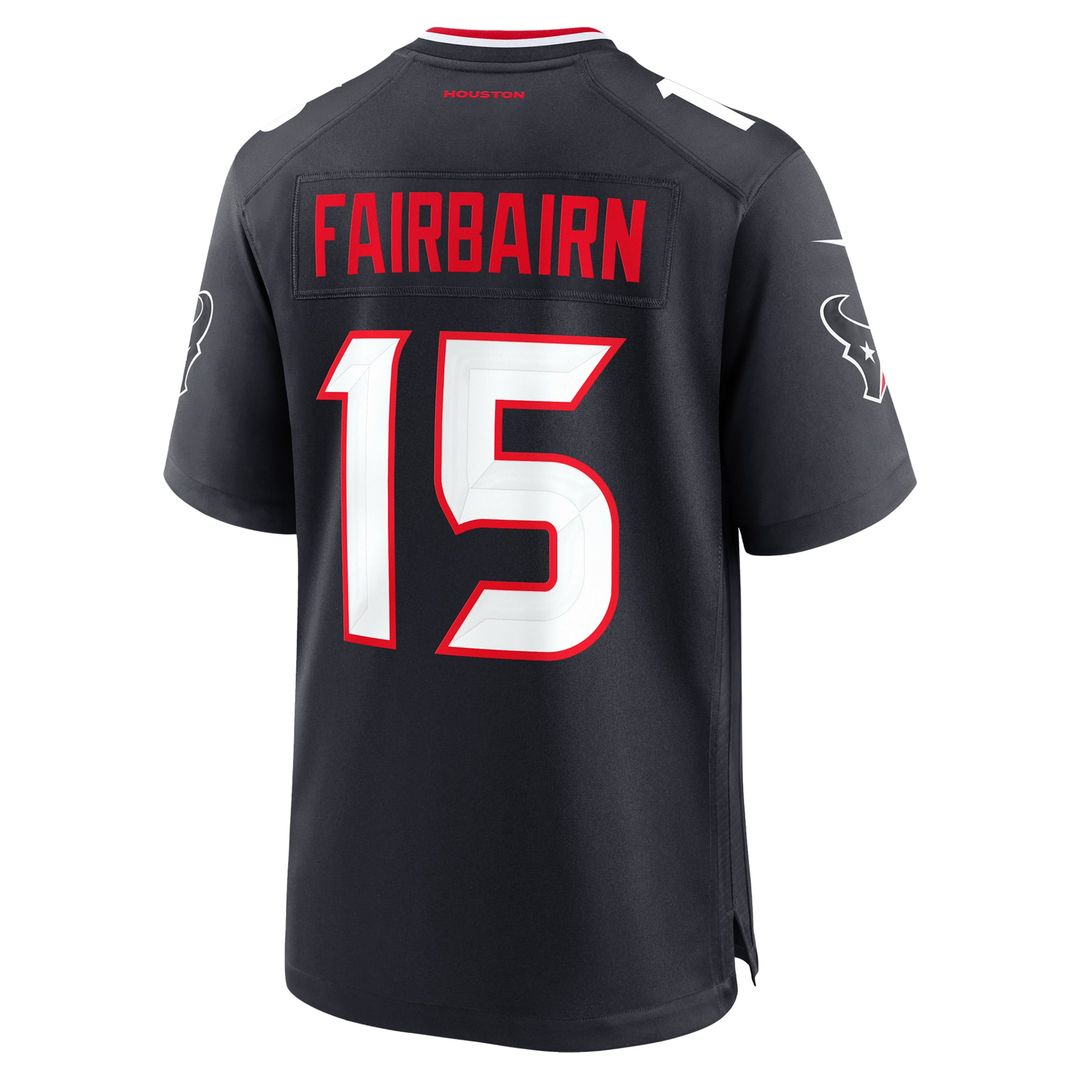 Houston Texans Ka'imi Fairbairn Nike Navy Game Jersey