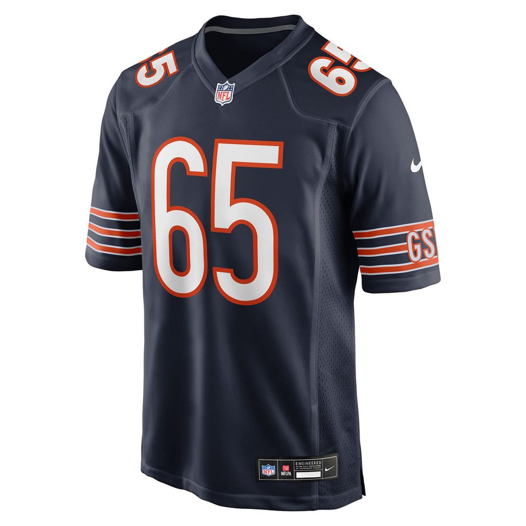 Chicago Bears Luke Newman Nike Navy Game Jersey