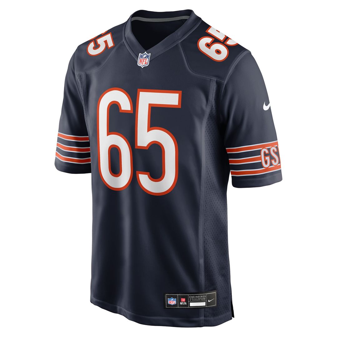 Chicago Bears Luke Newman Nike Navy Game Jersey