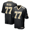 New Orleans Saints Carl Nicks Nike Black Retired Player Game Jersey