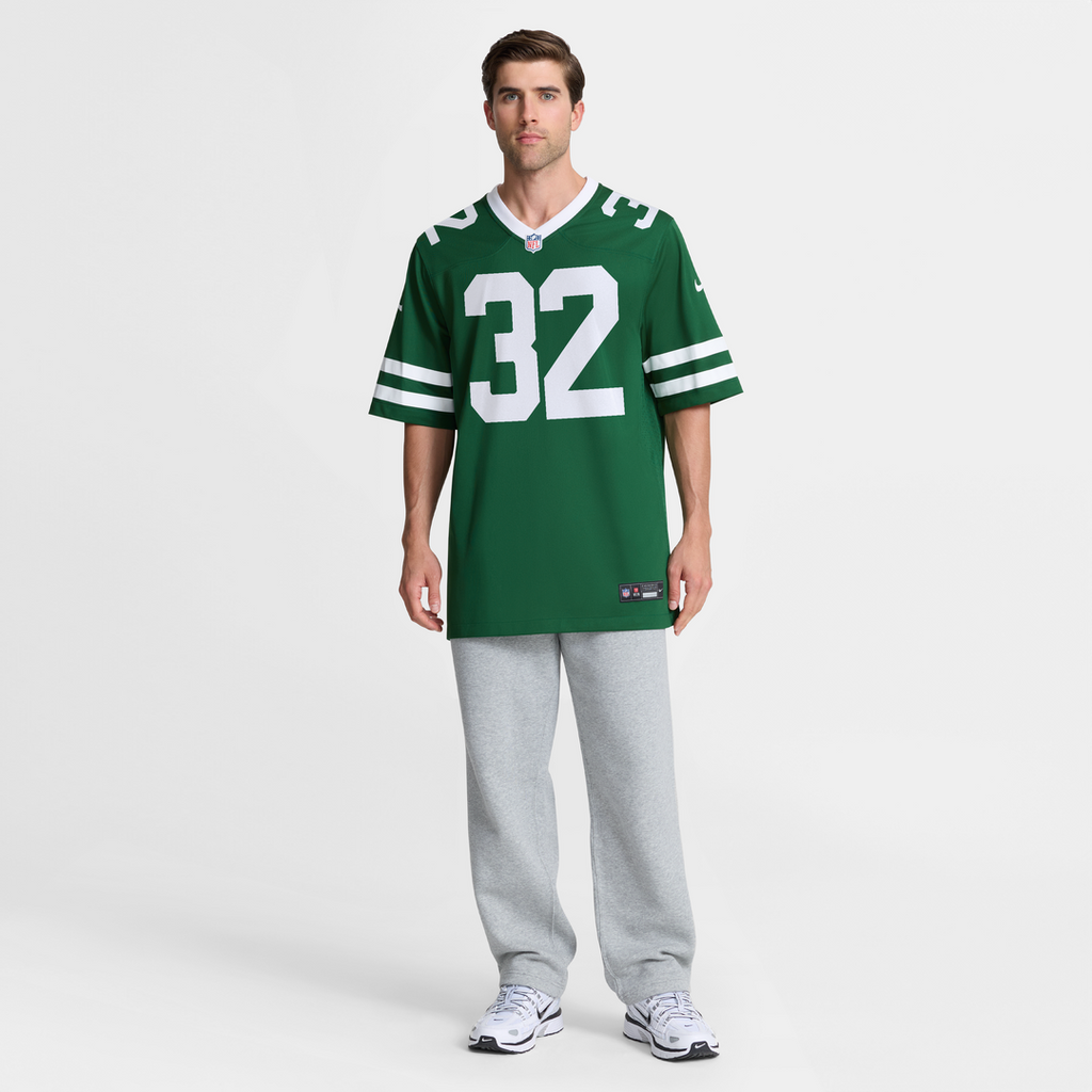 New York Jets Isaiah Davis Nike Legacy Green Game Jersey