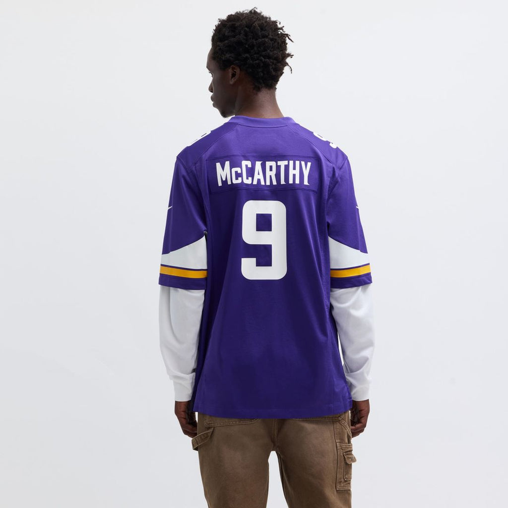Minnesota Vikings J.J. McCarthy Nike Purple Game Jersey