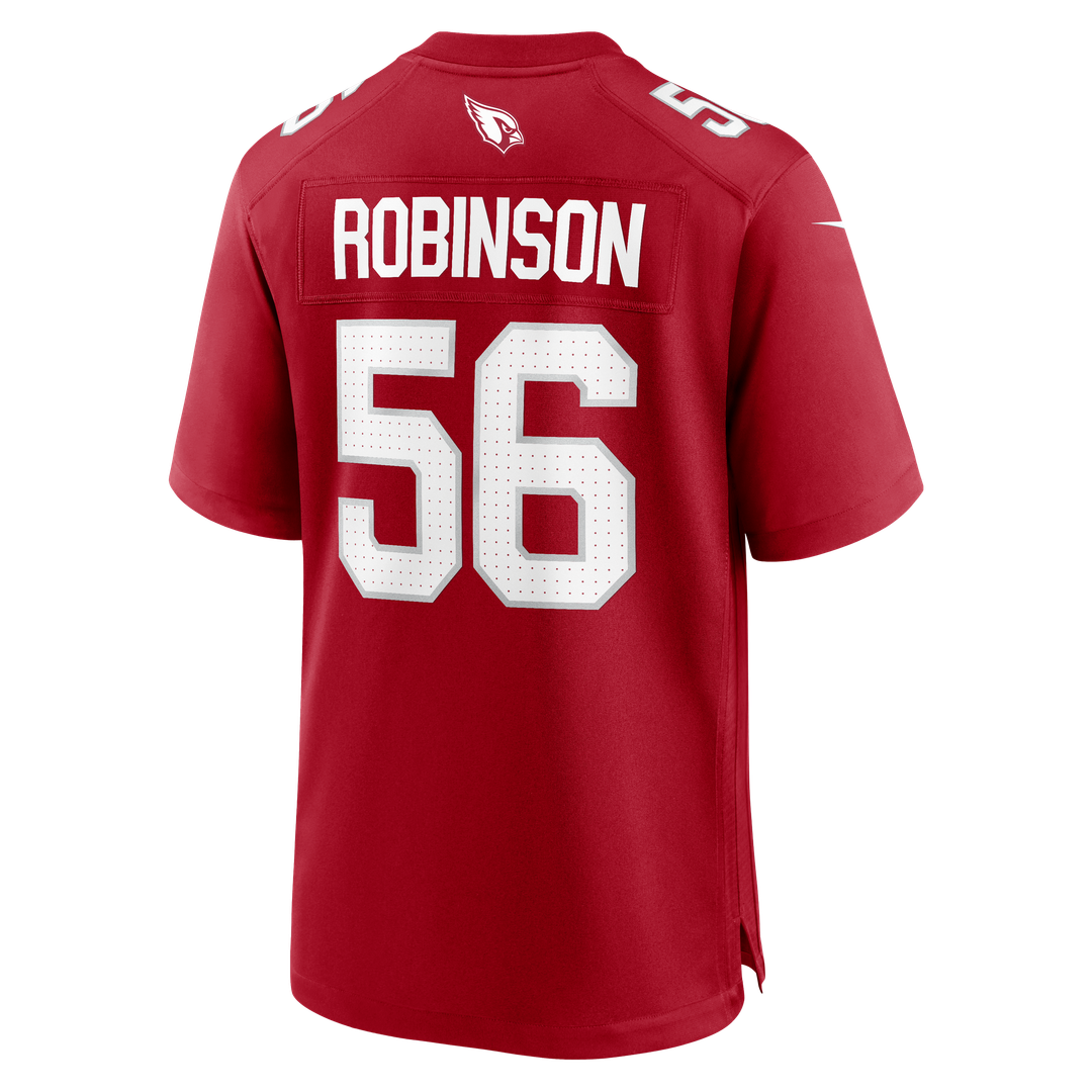 Arizona Cardinals Darius Robinson Nike Cardinal Game Jersey