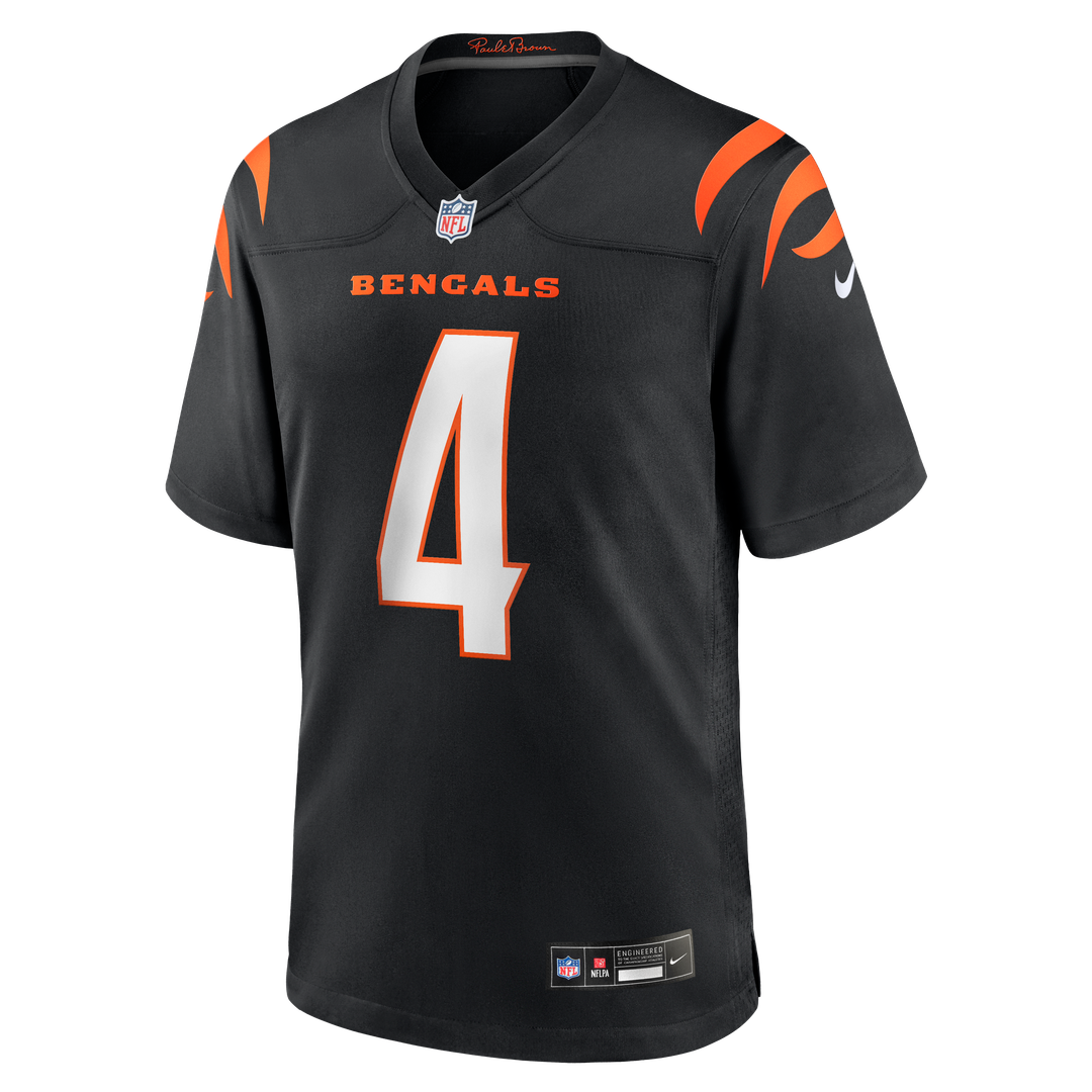 Cincinnati Bengals Sean Clifford Nike Black Game Jersey