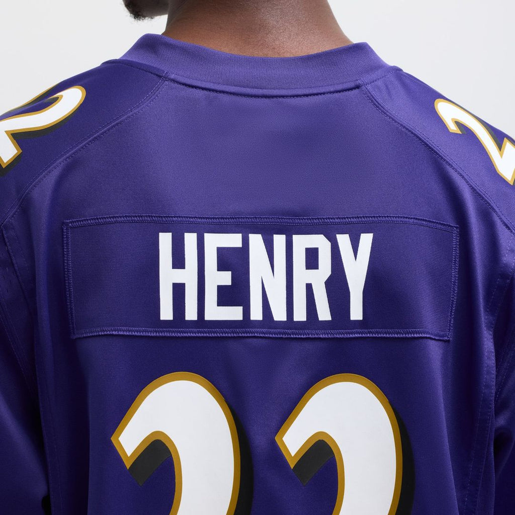 Baltimore Ravens Derrick Henry Nike Purple Game Jersey
