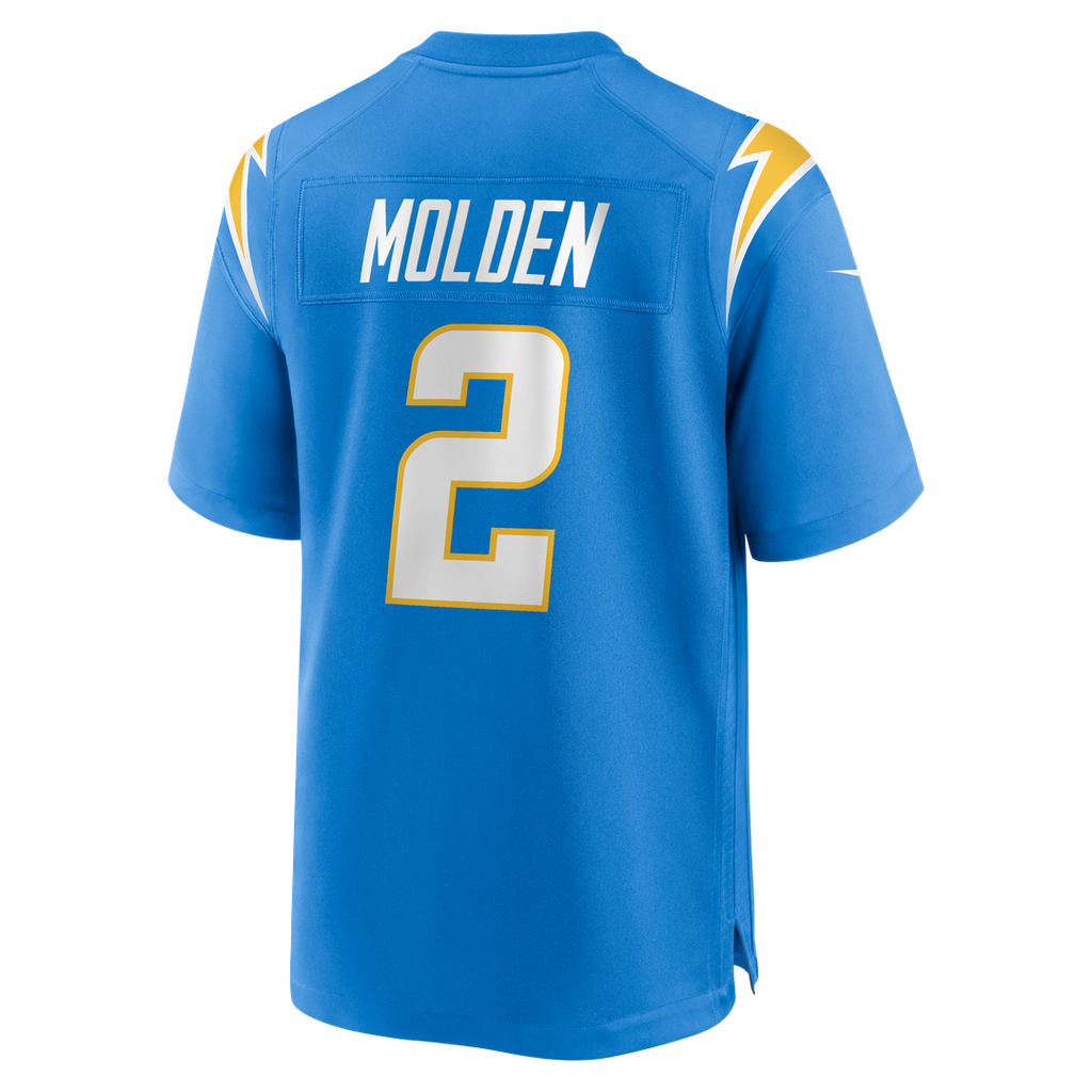 Los Angeles Chargers Elijah Molden Nike Powder Blue Game Jersey