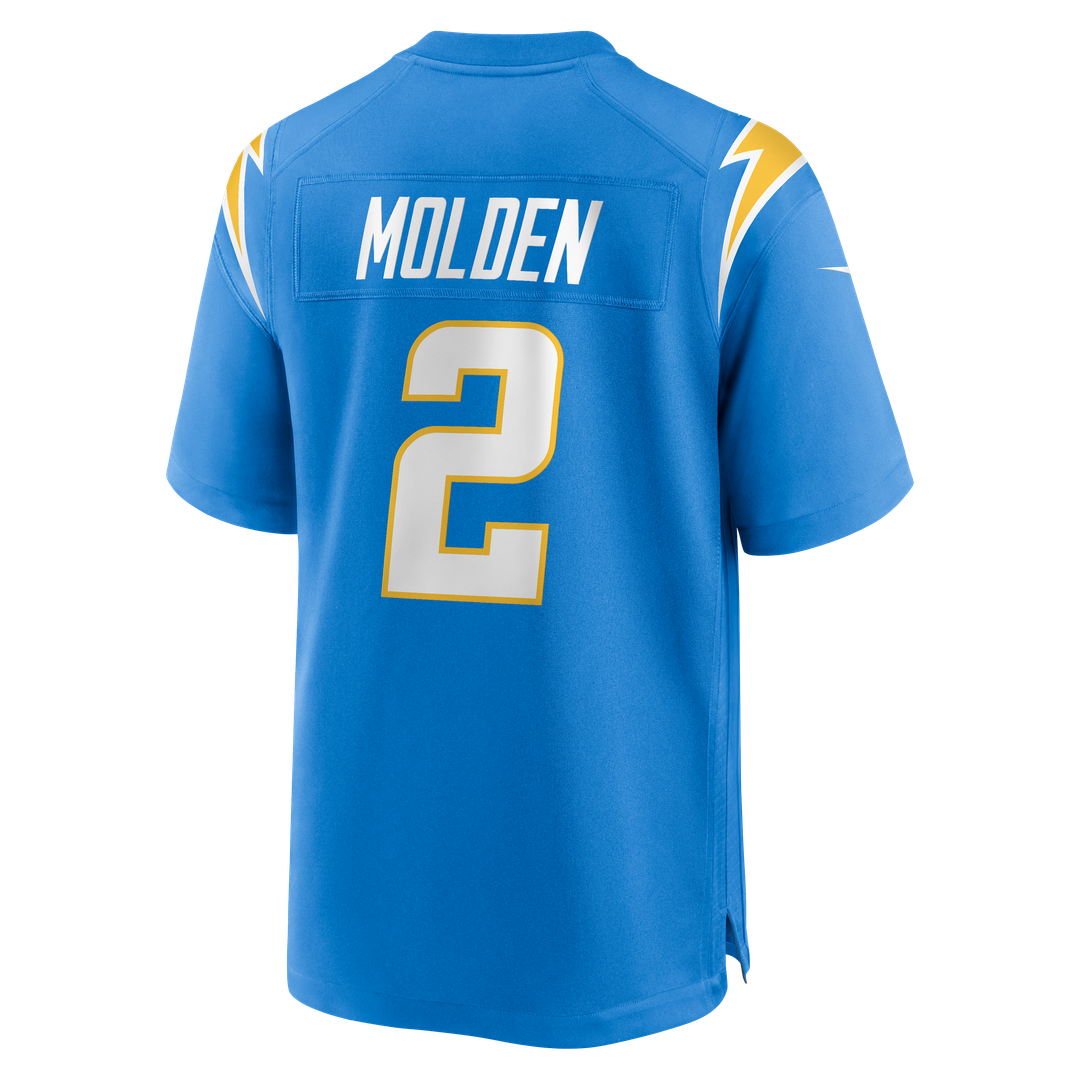 Los Angeles Chargers Elijah Molden Nike Powder Blue Game Jersey