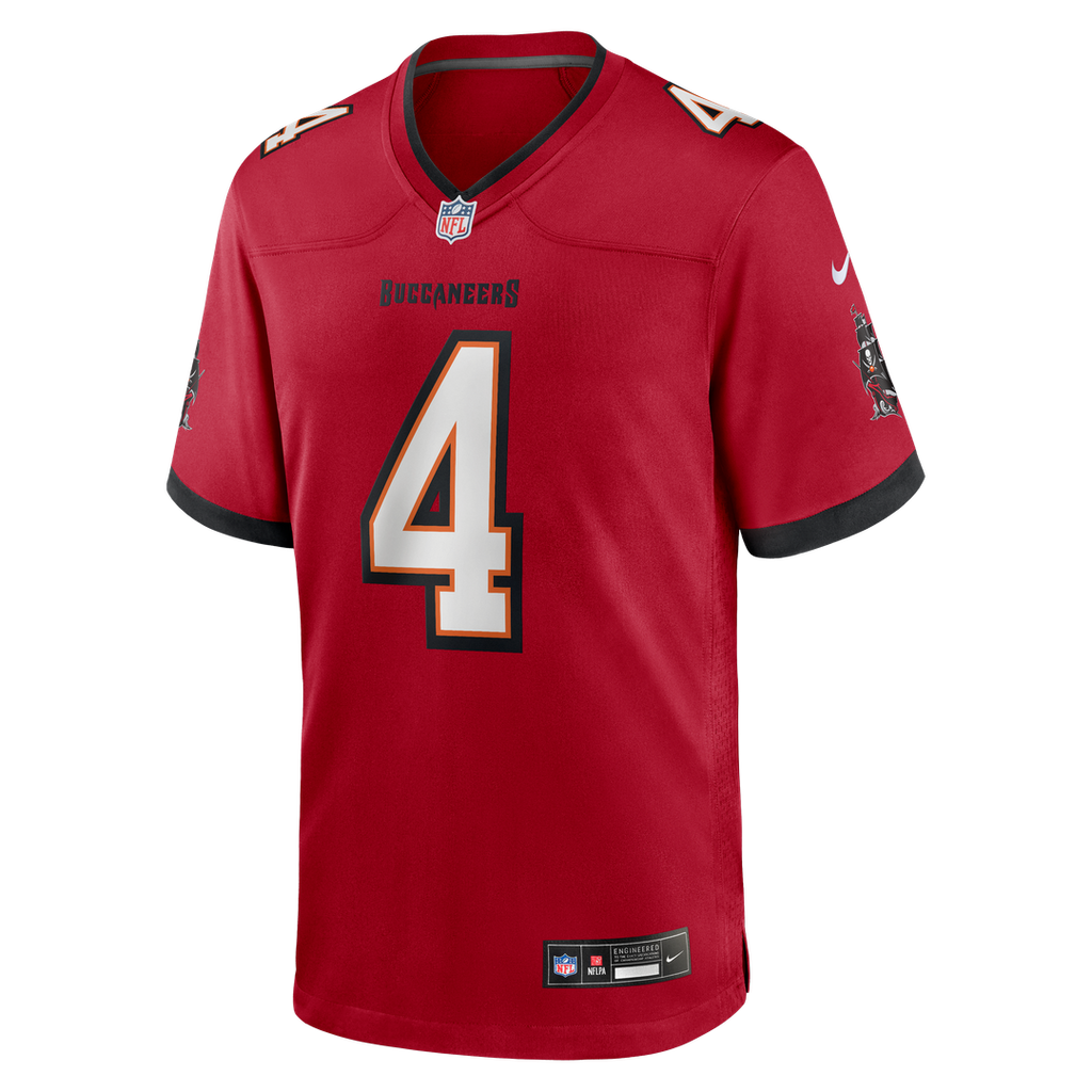 Tampa Bay Buccaneers Chase McLaughlin Nike Red Game Jersey
