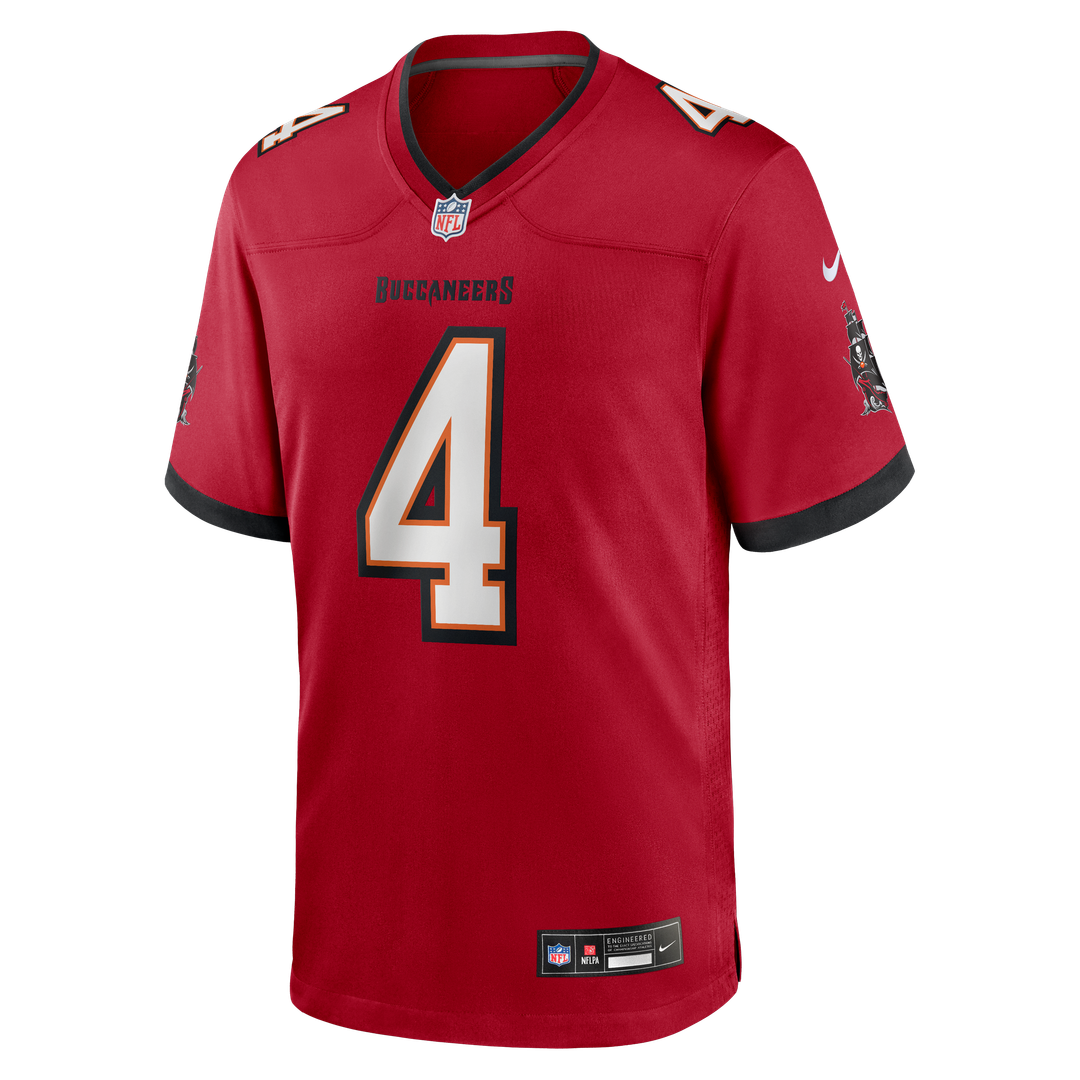 Tampa Bay Buccaneers Chase McLaughlin Nike Red Game Jersey