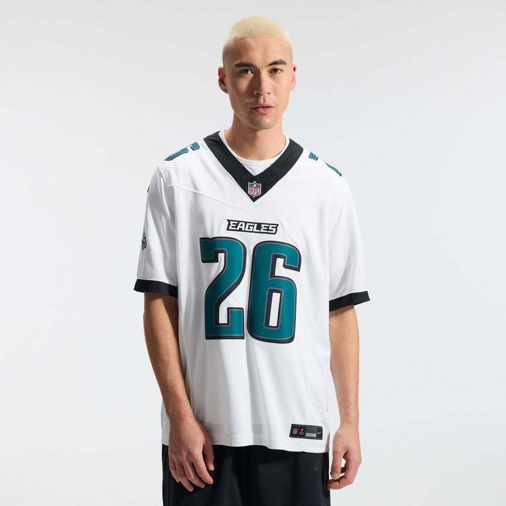 Philadelphia Eagles Saquon Barkley Nike Black Alternate Vapor FUSE Stitched Limited Jersey