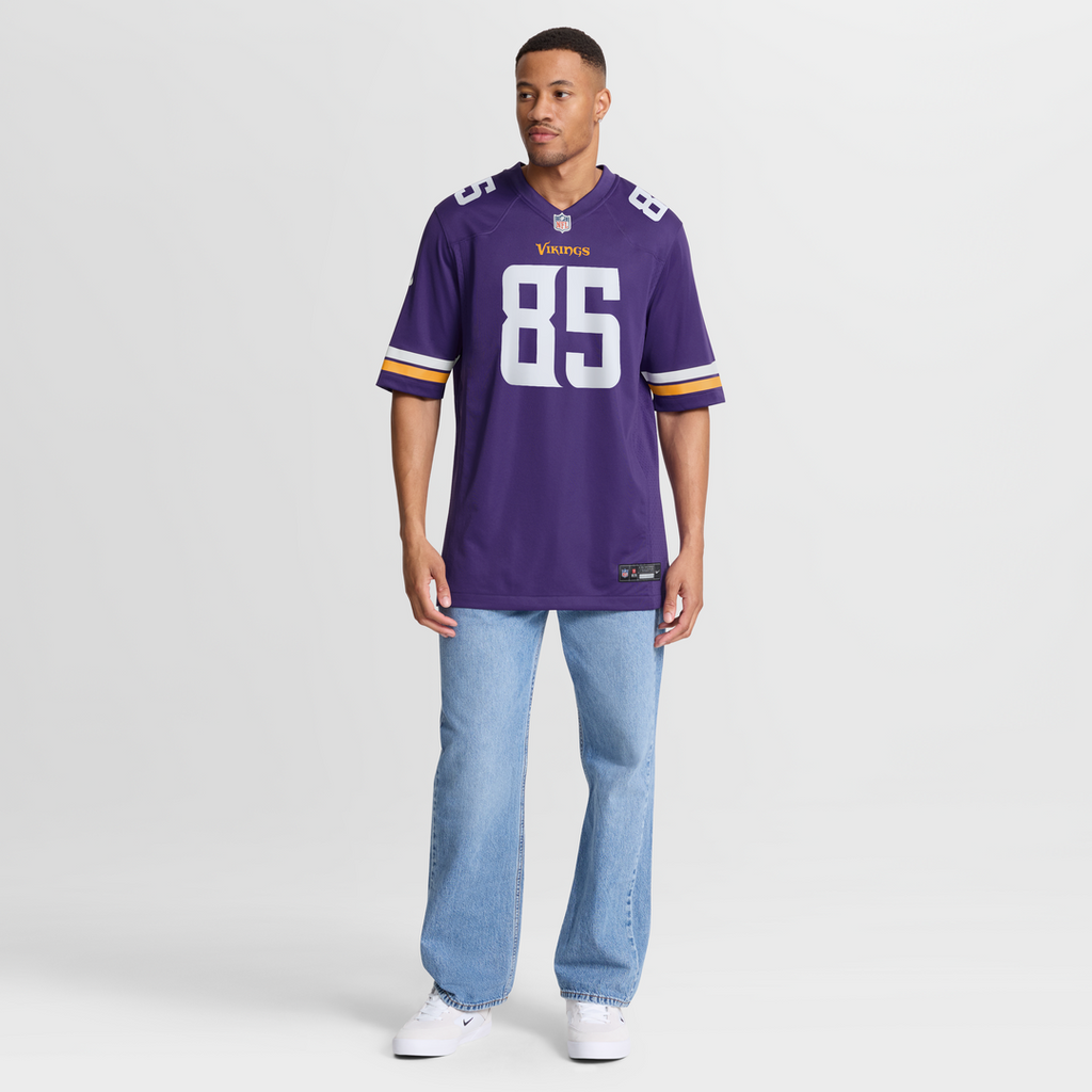 Minnesota Vikings Ben Yurosek Nike Purple Game Jersey