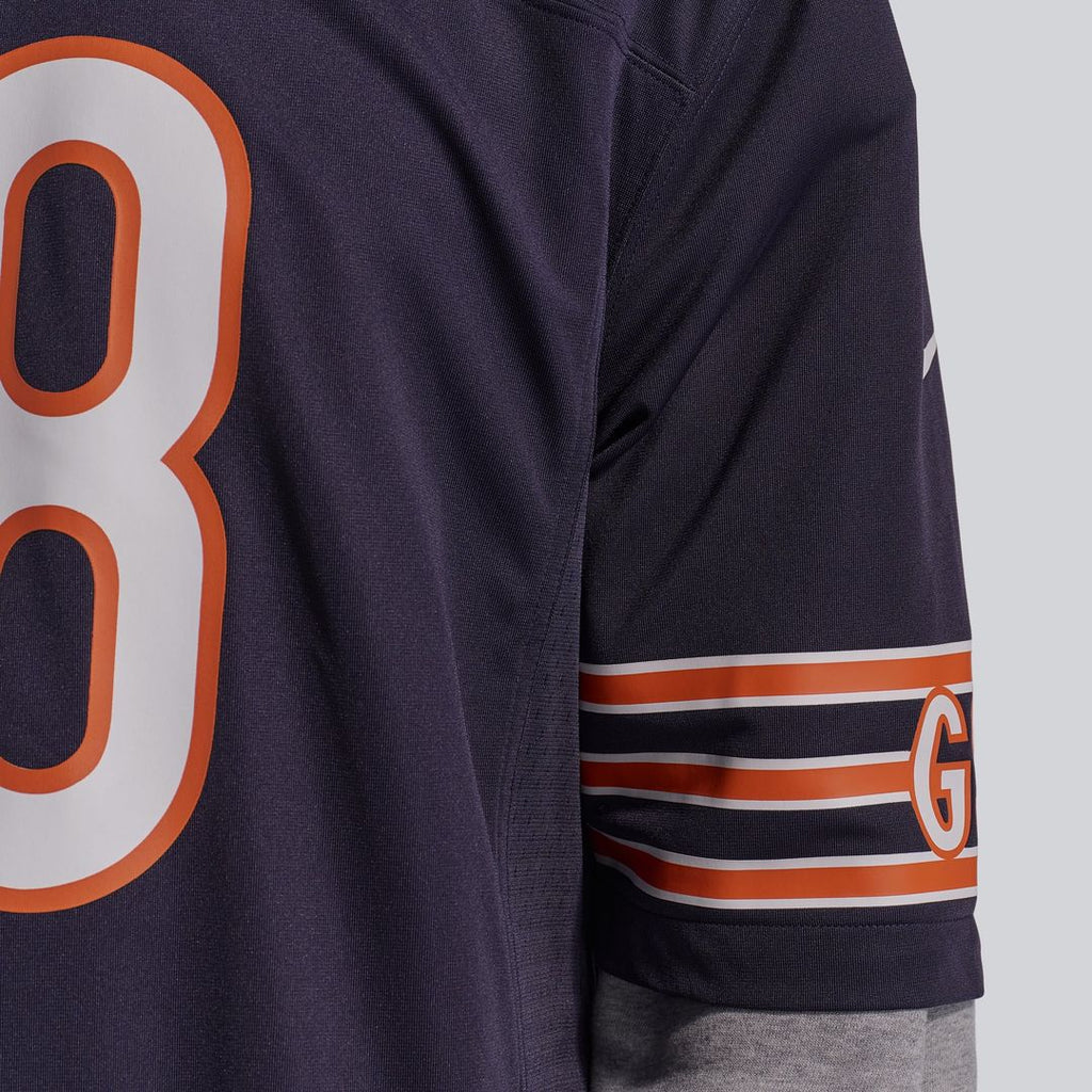 Chicago Bears Caleb Williams Nike Orange Alternate Game Jersey