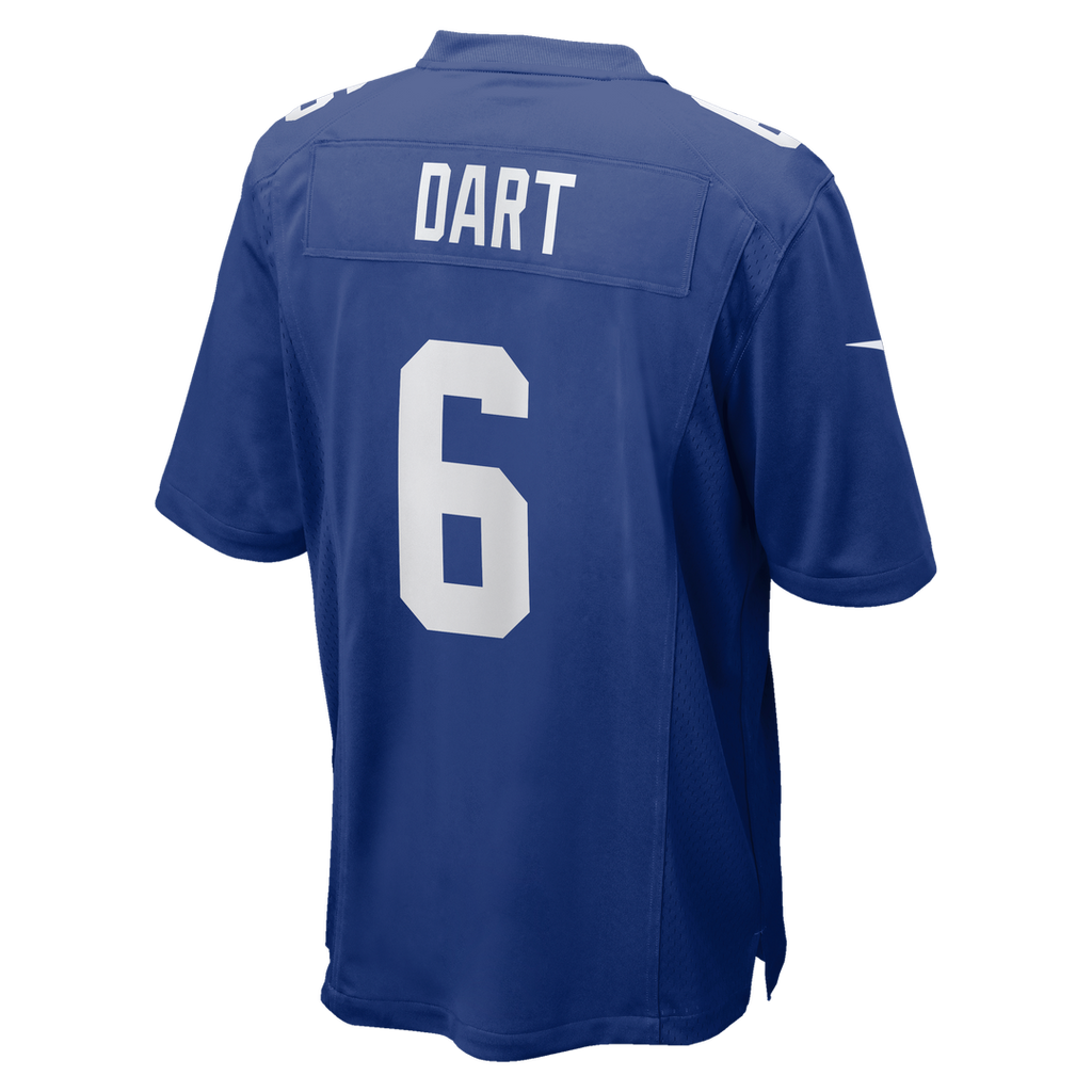New York Giants Jaxson Dart Nike Royal Game Jersey