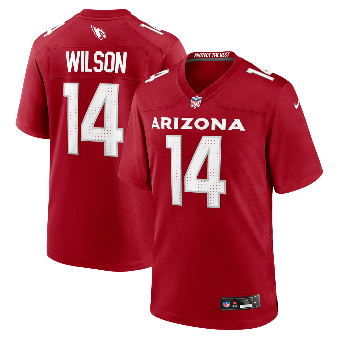 Arizona Cardinals Michael Wilson Nike Cardinal Game Jersey