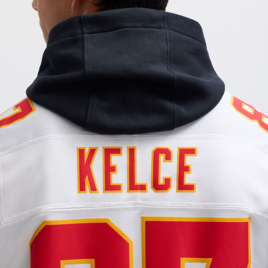 Kansas City Chiefs Travis Kelce Nike Red Vapor FUSE Limited Jersey