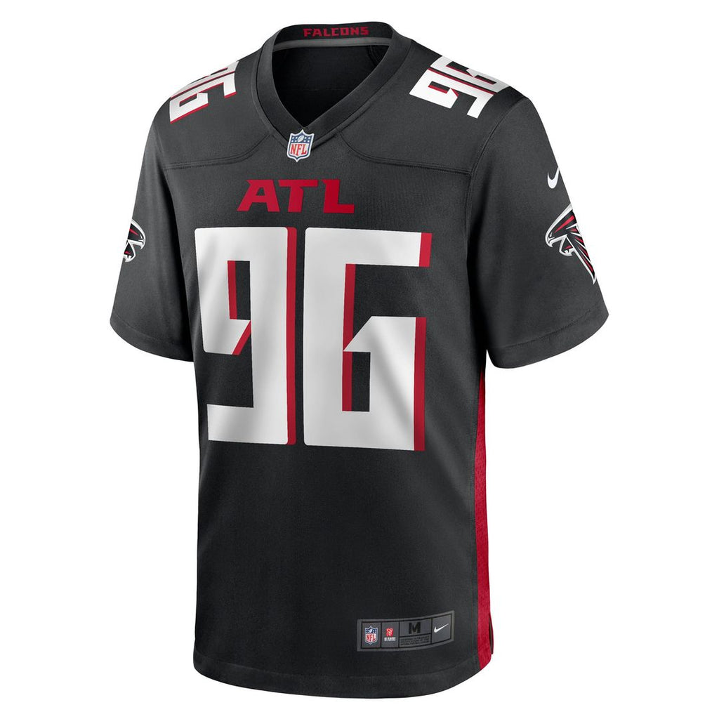 Atlanta Falcons Zach Harrison Nike Black Game Jersey