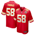 Kansas City Chiefs Derrick Thomas Nike Red Retired Player Game Jersey