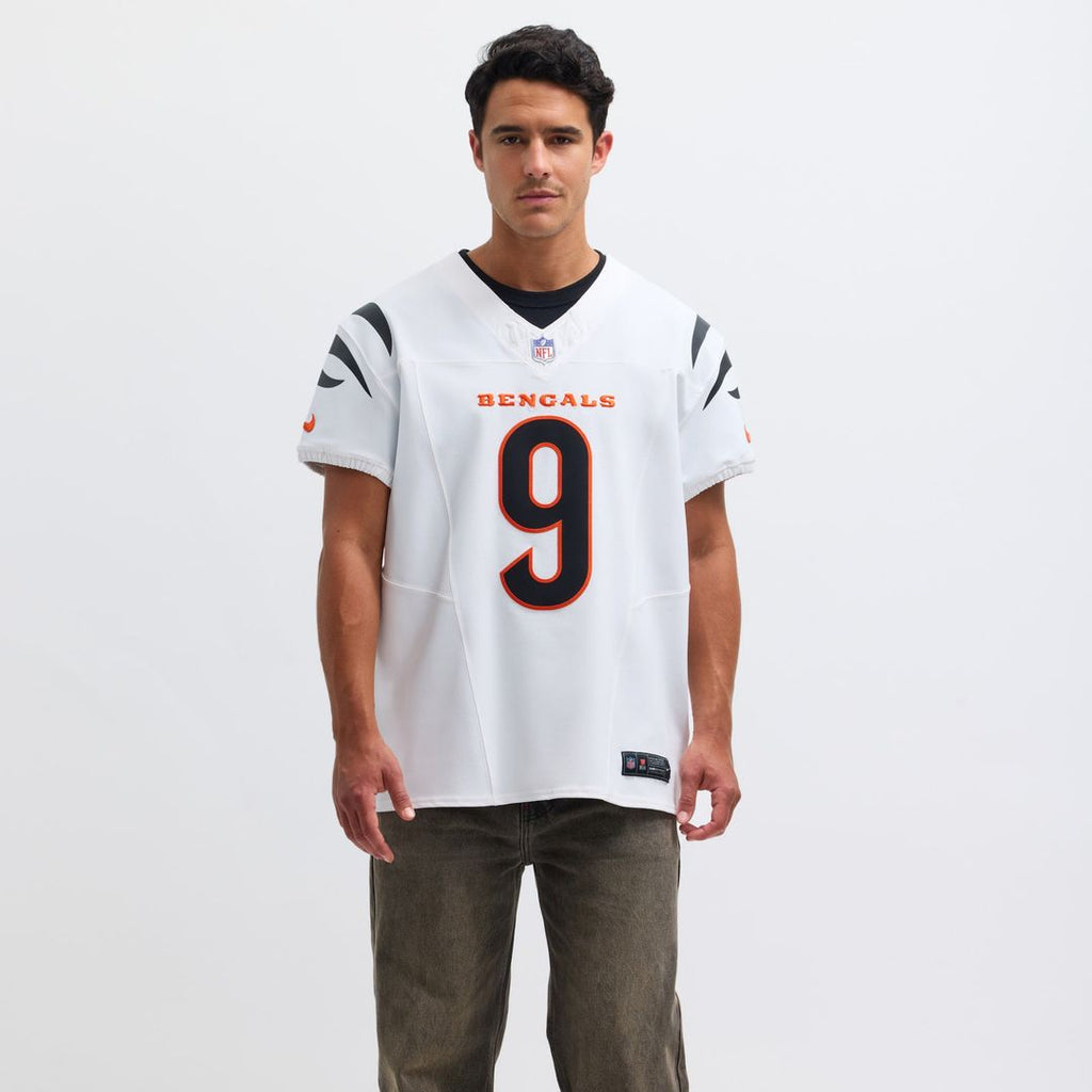 Cincinnati Bengals Joe Burrow Nike White Vapor FUSE Elite Jersey