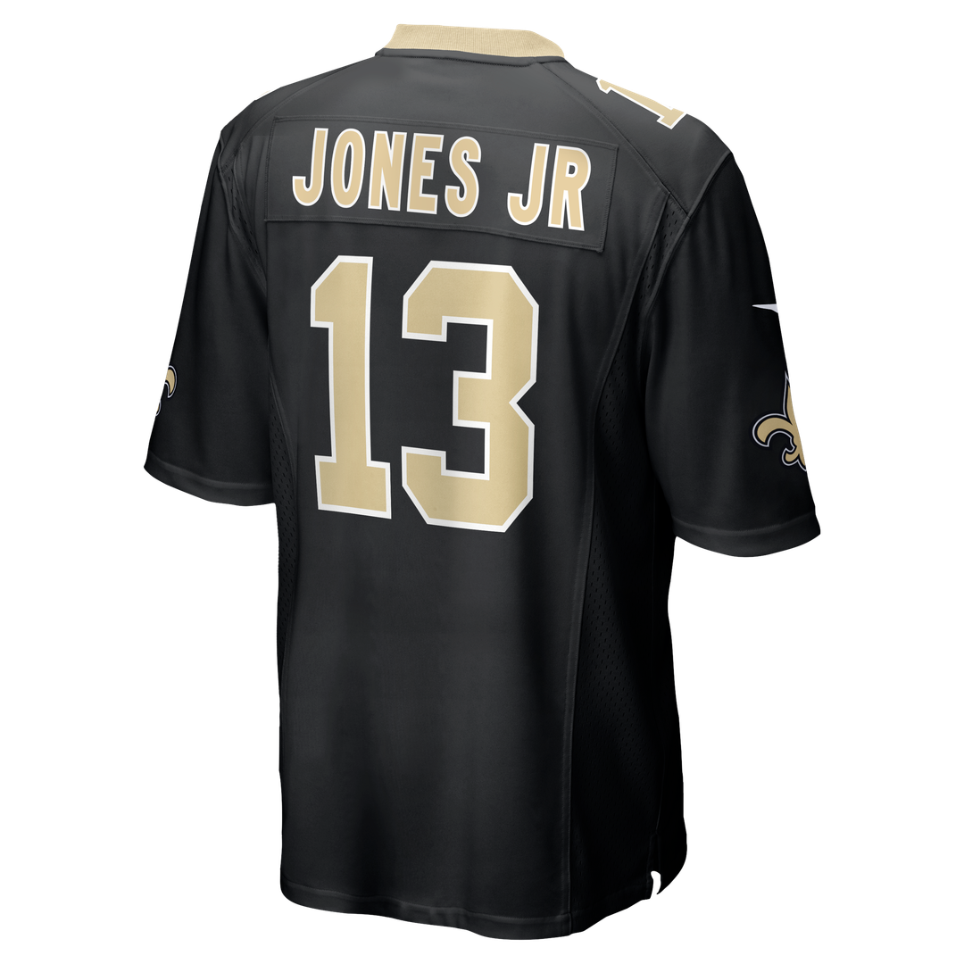 New Orleans Saints Velus Jones Jr. Nike Black Game Jersey